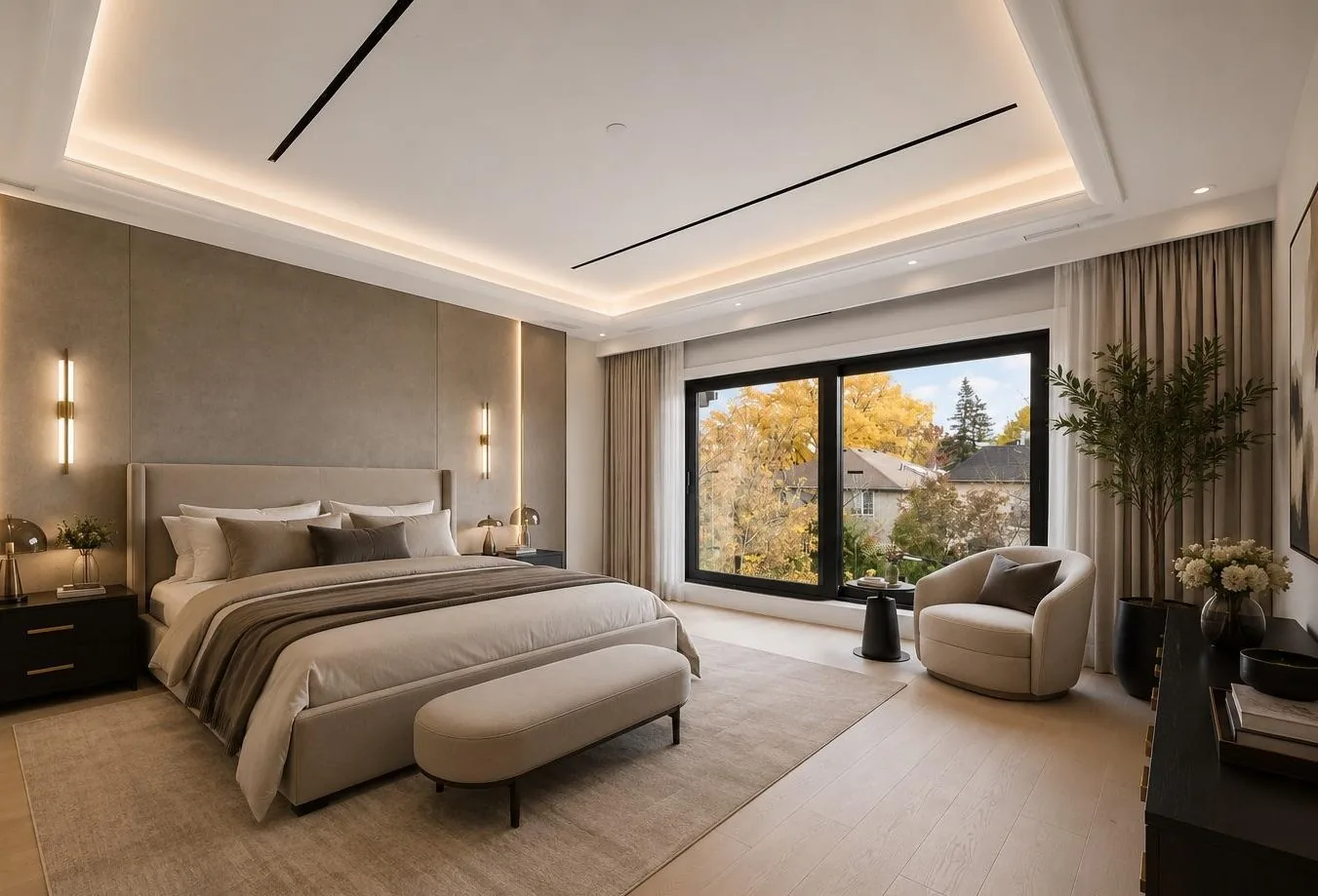 Kaizen Construction Group custom home — interior finishes