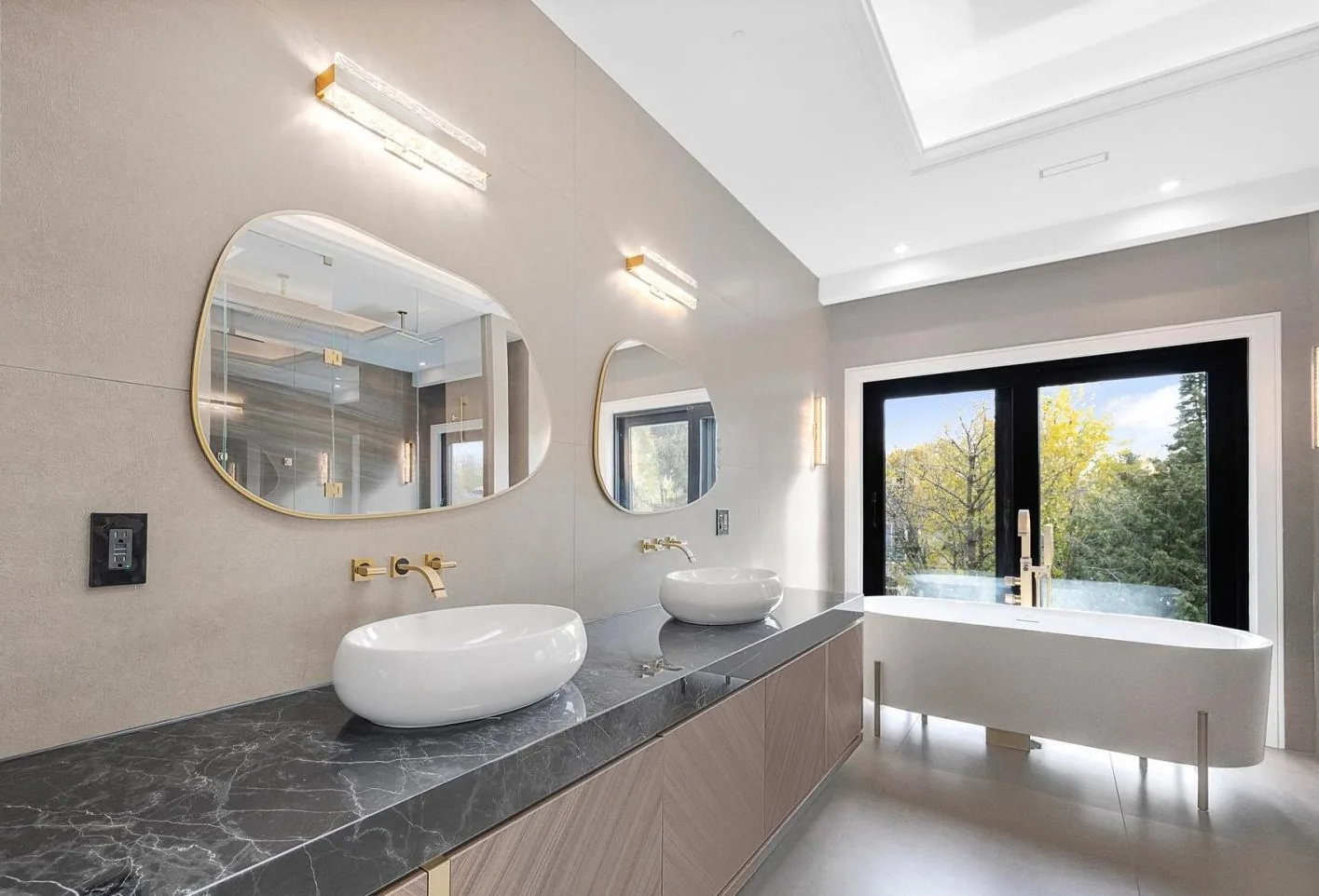 Kaizen Construction Group custom home — interior finishes