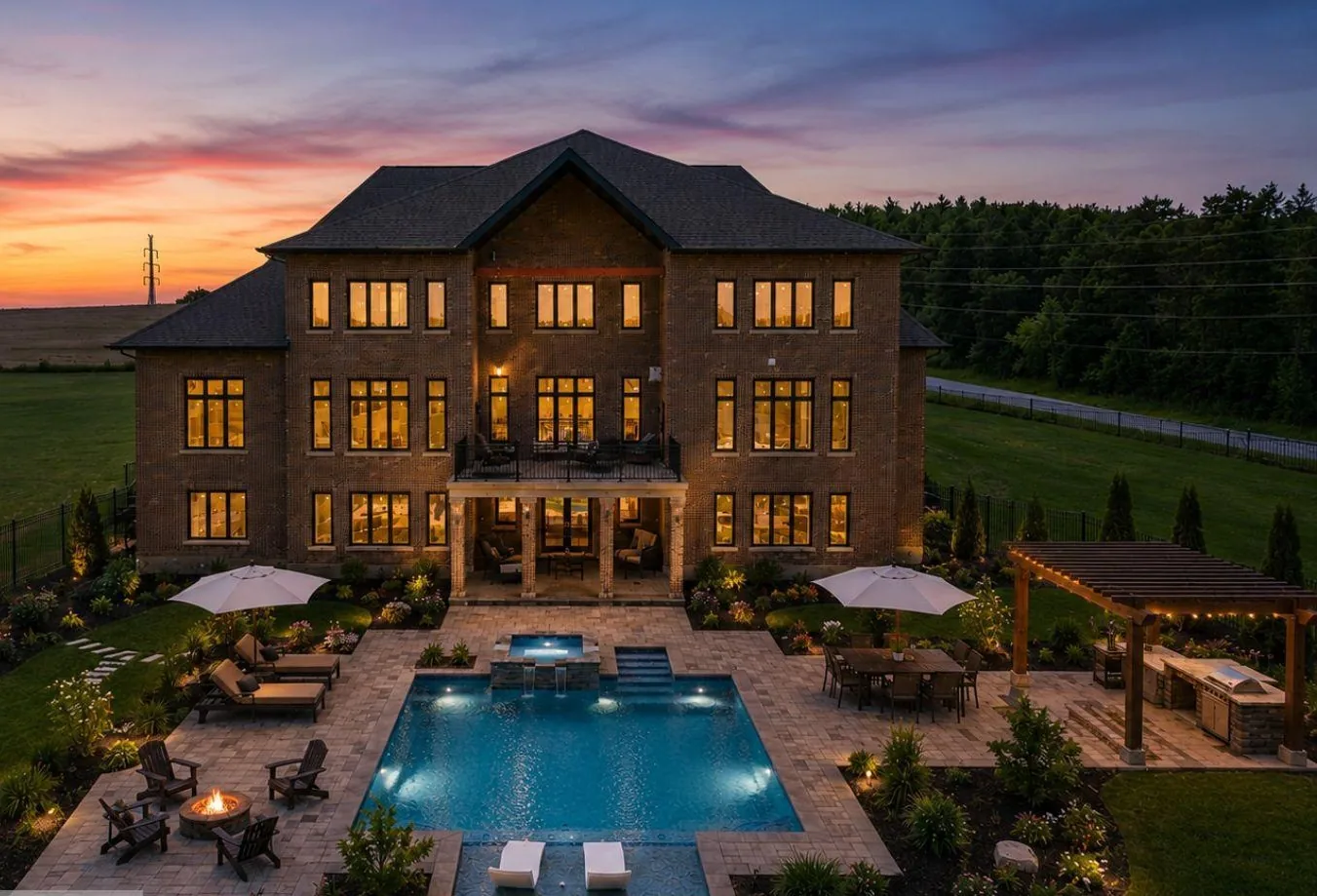 Kaizen Construction Group custom home — exterior