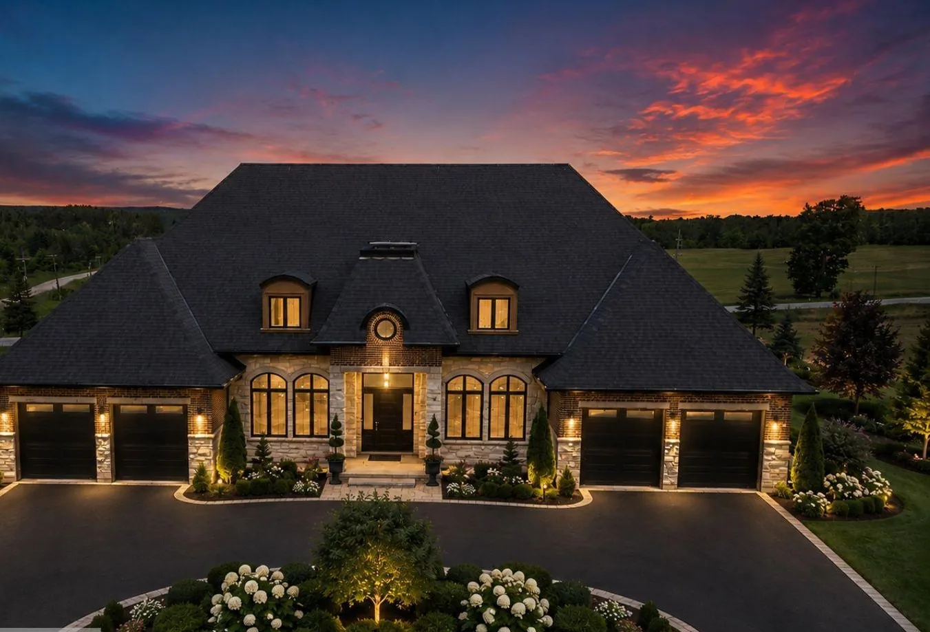 Kaizen Construction Group custom home — exterior